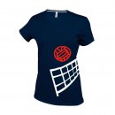 Damen T-Shirt VB Volleyballblock