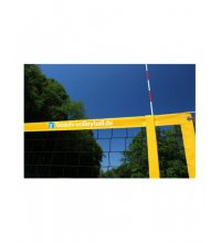 beach-volleyball.de Profi-Wettkampfnetz - Gelb mit gelben...