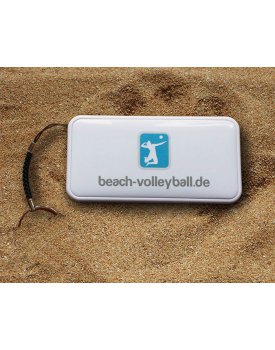 beach-volleyball.de Powerbank - wei